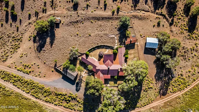 a view of an ocean and a mountain