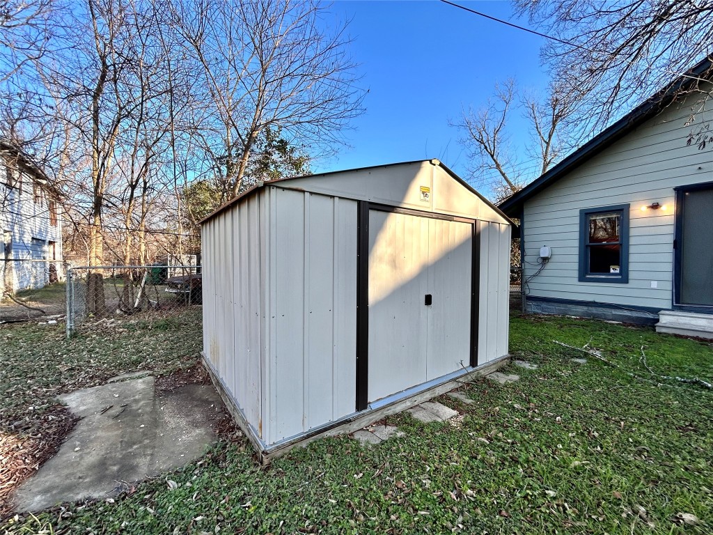 1112 West 3rd Street Taylor, TX 76574 - Photo 7 of 24 View of shed