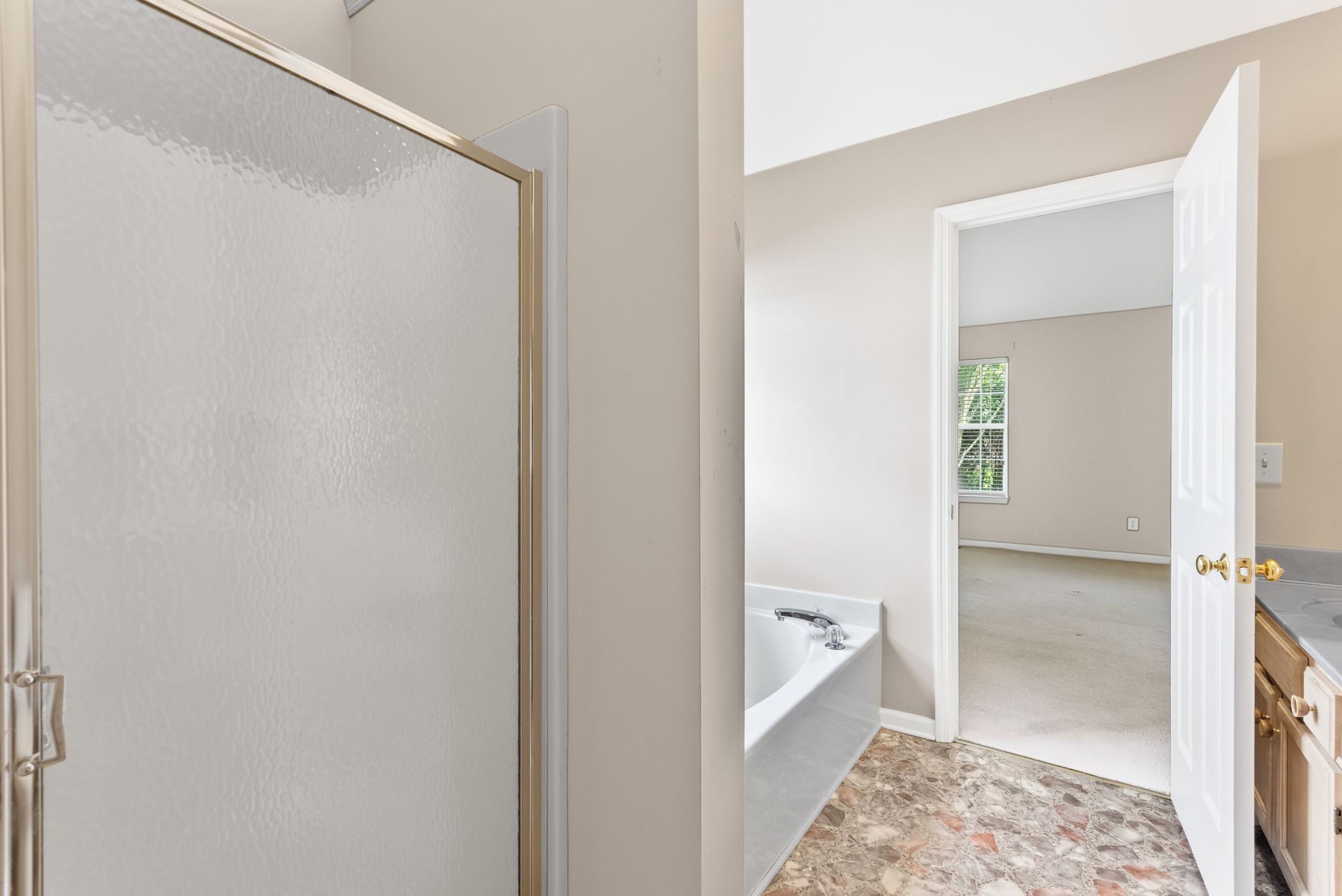 3012 Bent Tree Road Franklin, TN 37067 - Photo 19 of 34 a bathroom with a tub and shower