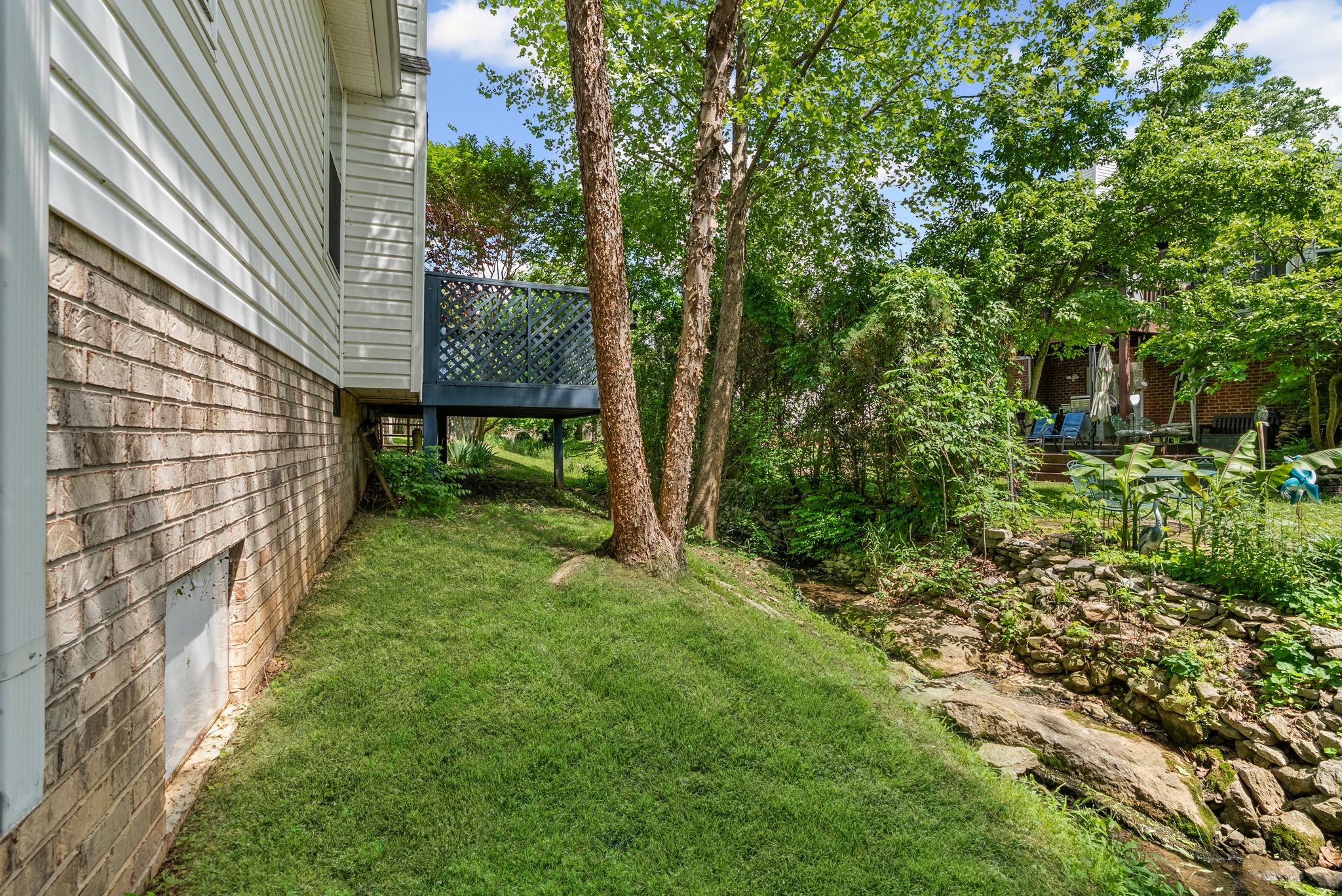 3012 Bent Tree Road Franklin, TN 37067 - Photo 31 of 34 a view of a yard with plants and a tree