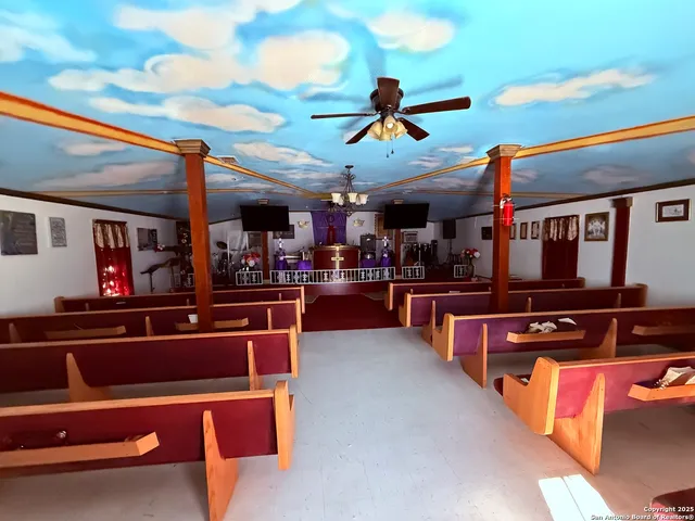 a view of counter top with furniture