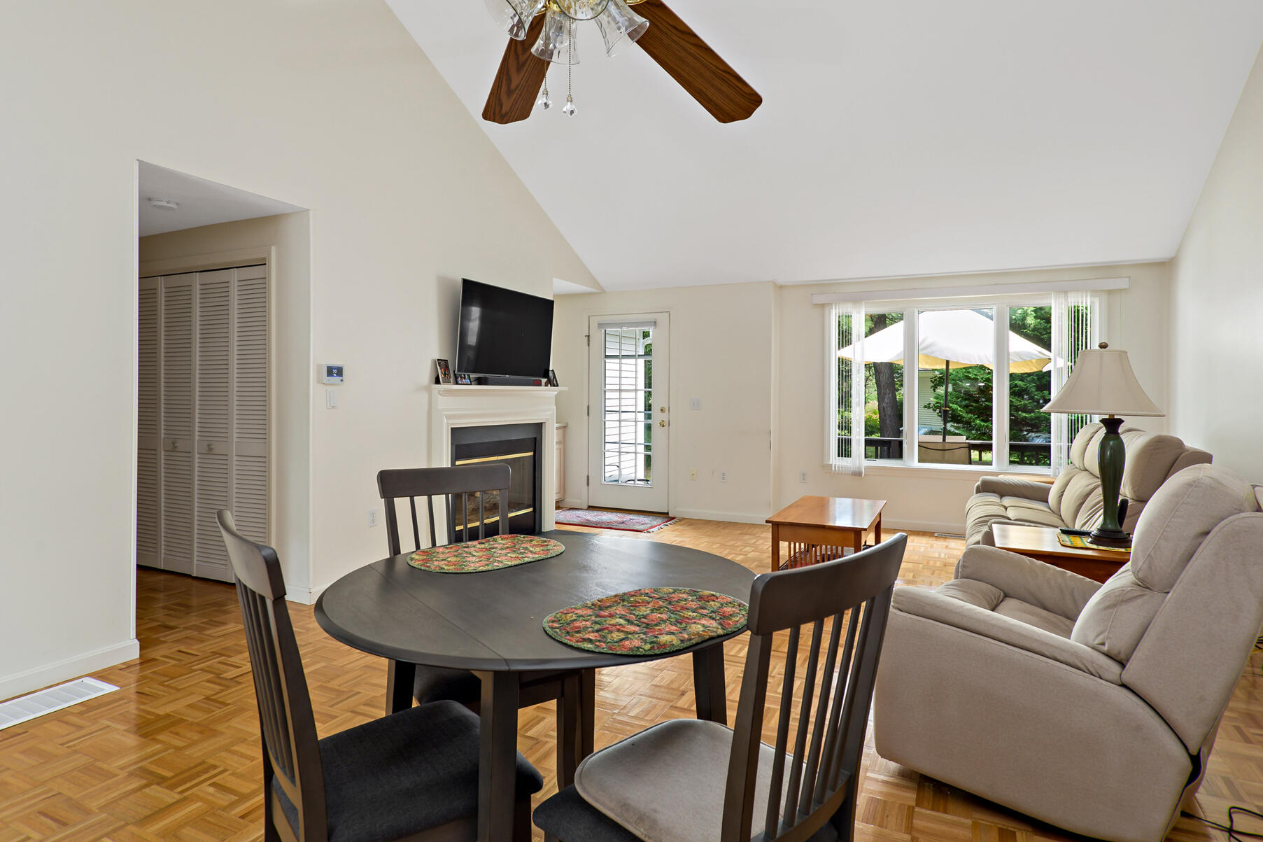5 Friendship Court Mashpee, MA 02649 - Photo 5 of 32 a view of a dining room with furniture window and wooden floor