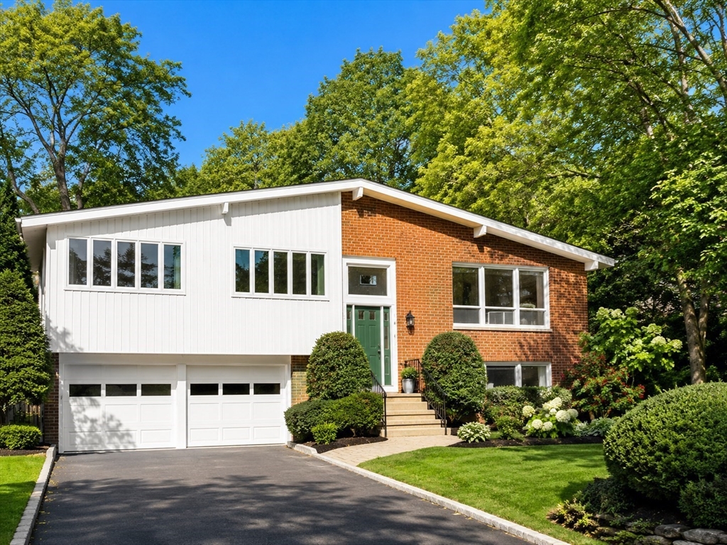 132 Brandeis Road Newton, MA 02459 - Photo 1 of 10 a view of a house with backyard