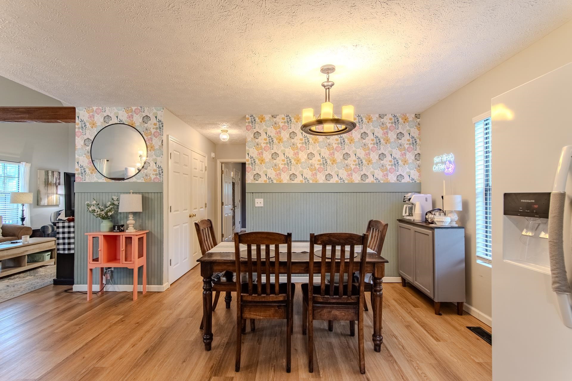 15 Lilly Cove Counce, TN 38326 - Photo 10 of 39 a view of a dining room with furniture and wooden floor