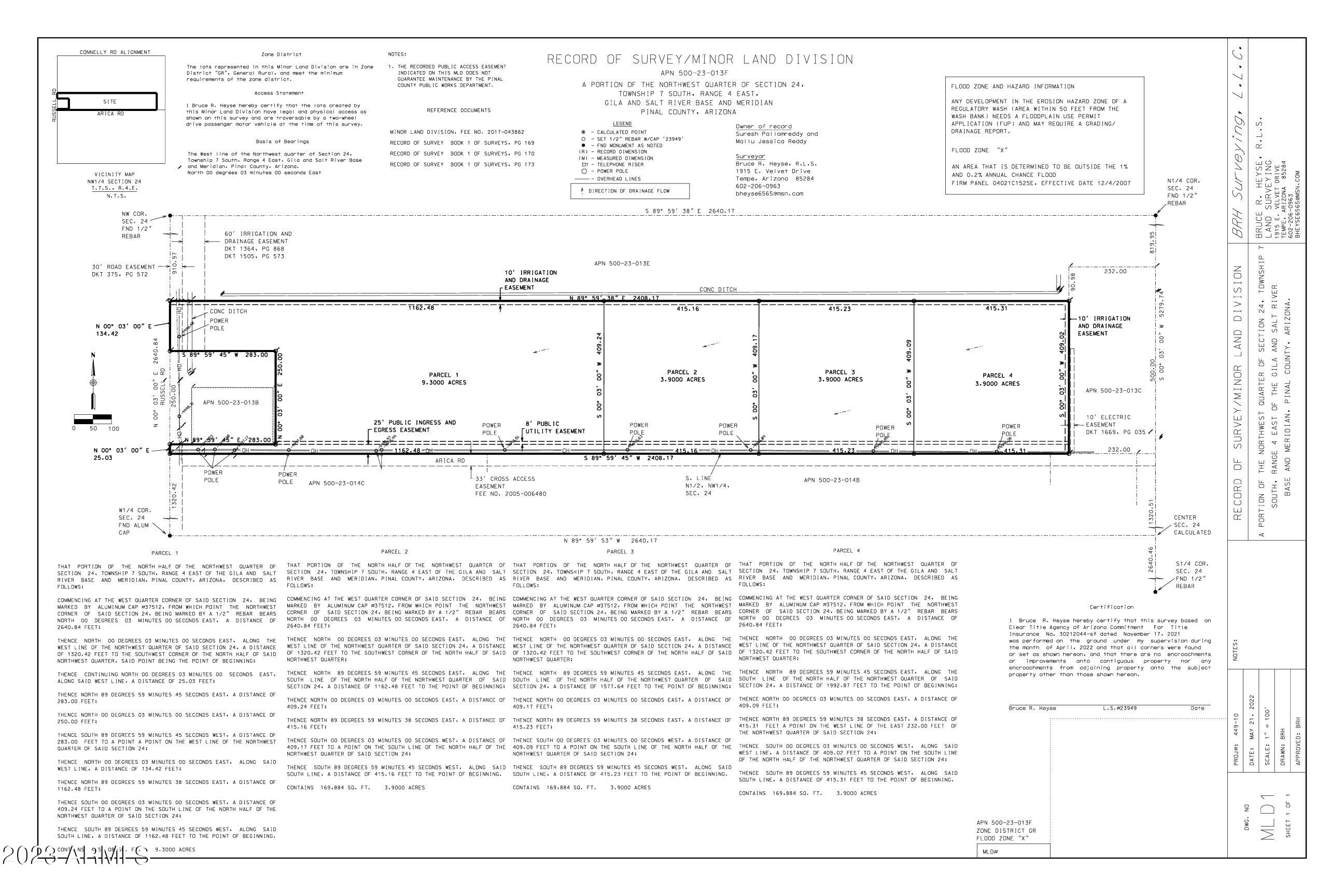 0 West Arica Road Casa Grande, AZ 85193 - Photo 11 of 16 APN 500-23-013F Arica MLD