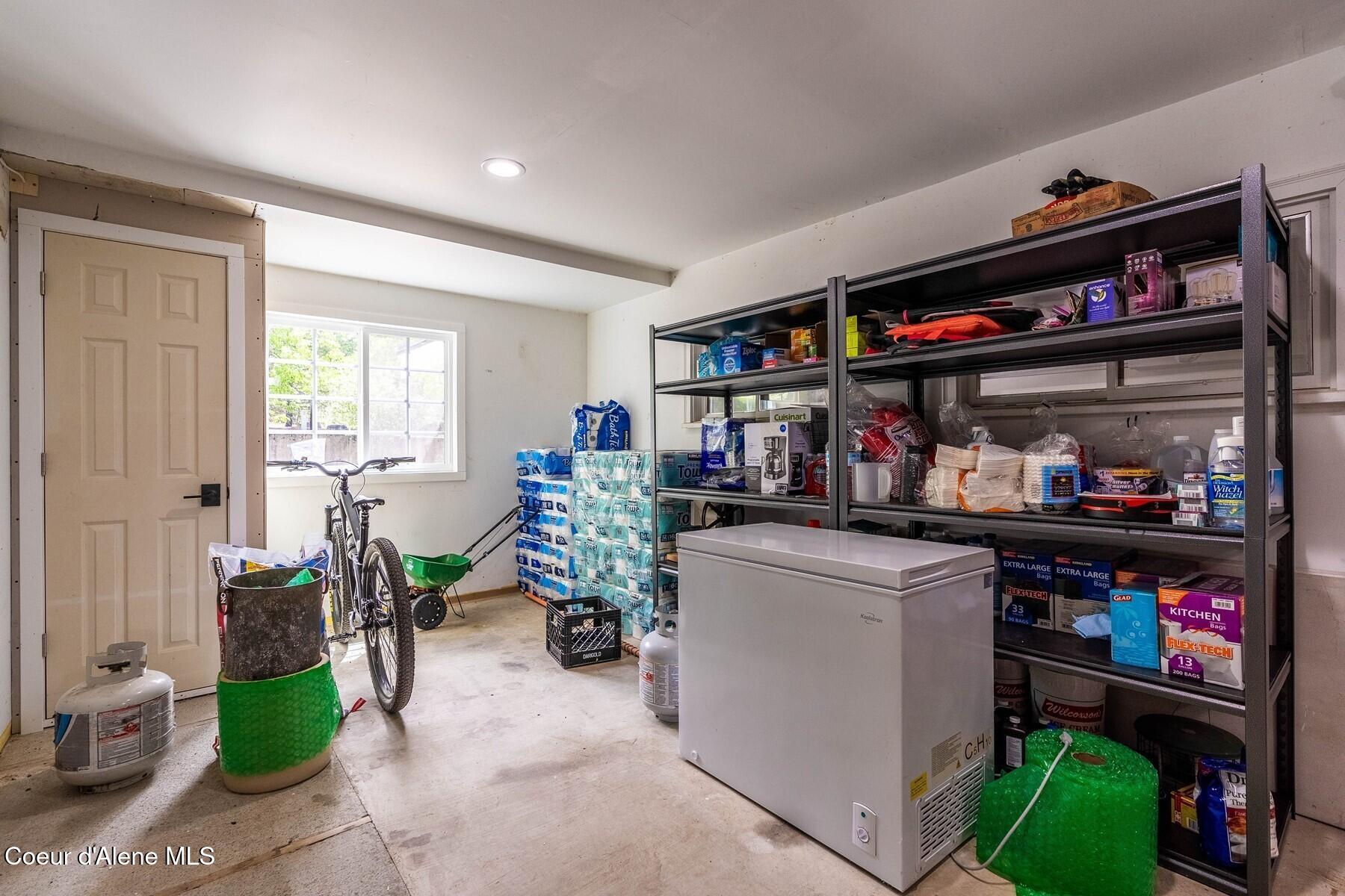 1041 Bottle Bay Road Sagle, ID 83860 - Photo 25 of 67 Lower Level Storage Room