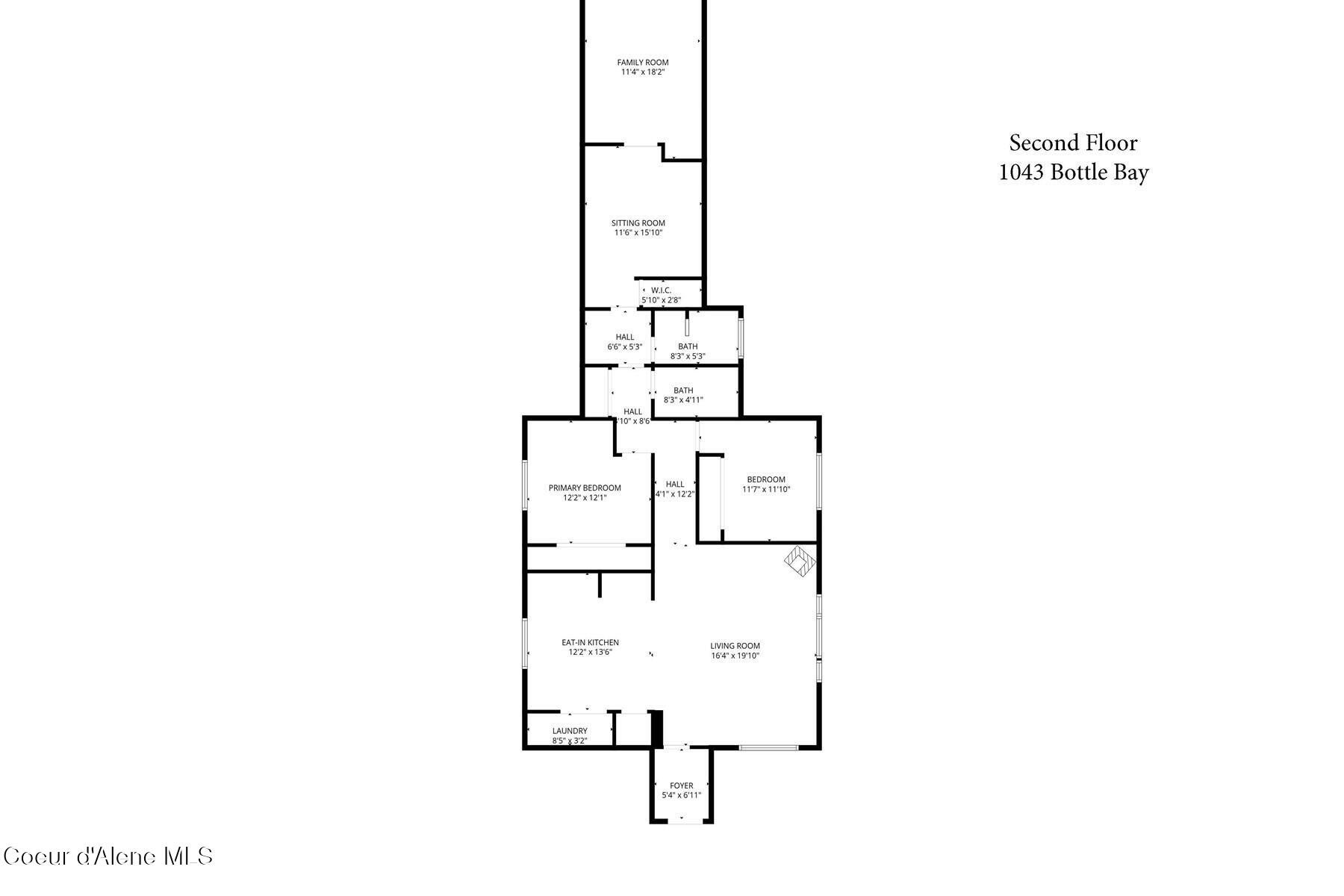 1041 Bottle Bay Road Sagle, ID 83860 - Photo 30 of 67 Second Floor