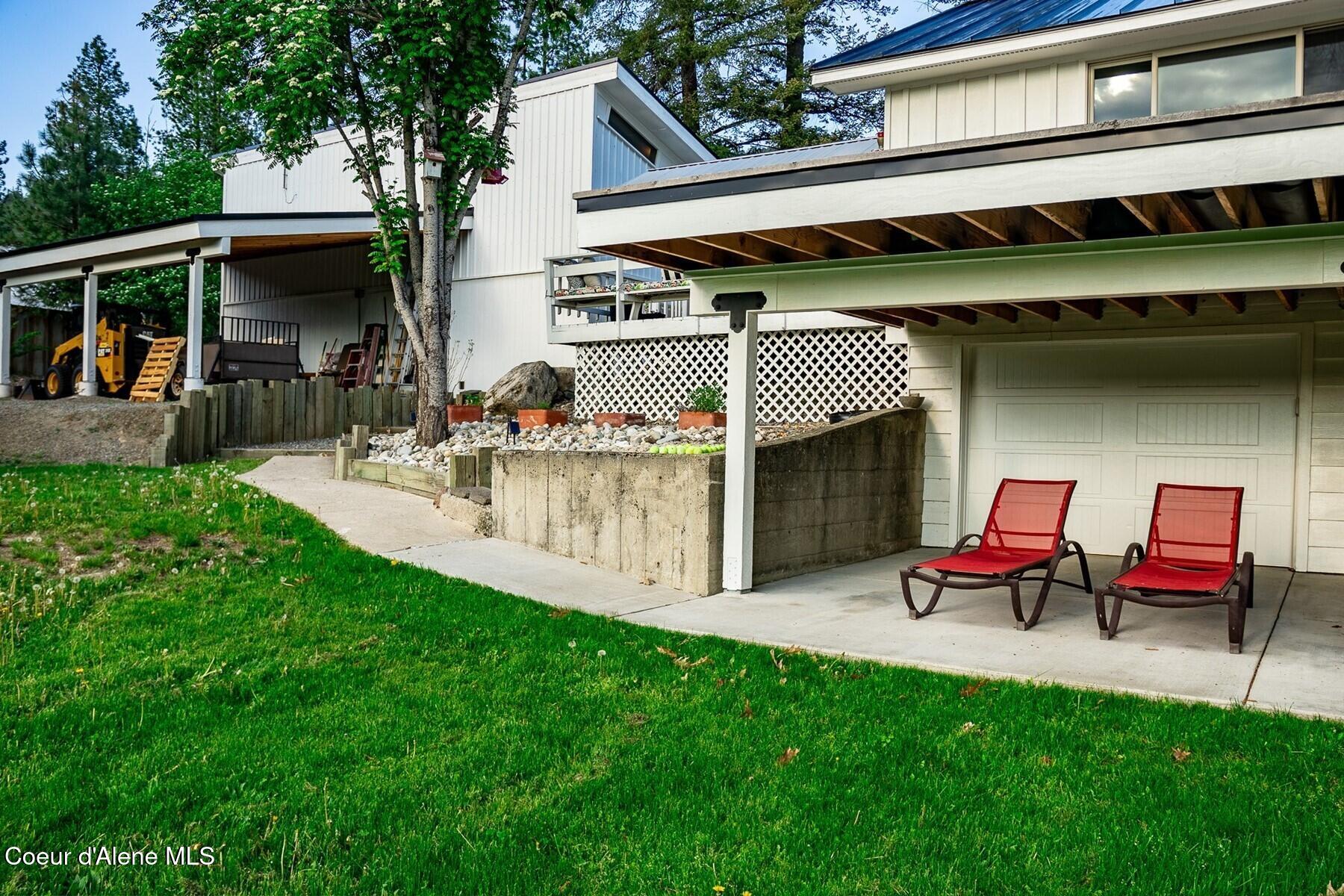 1041 Bottle Bay Road Sagle, ID 83860 - Photo 52 of 67 Rear Exterior Lower Patio Access