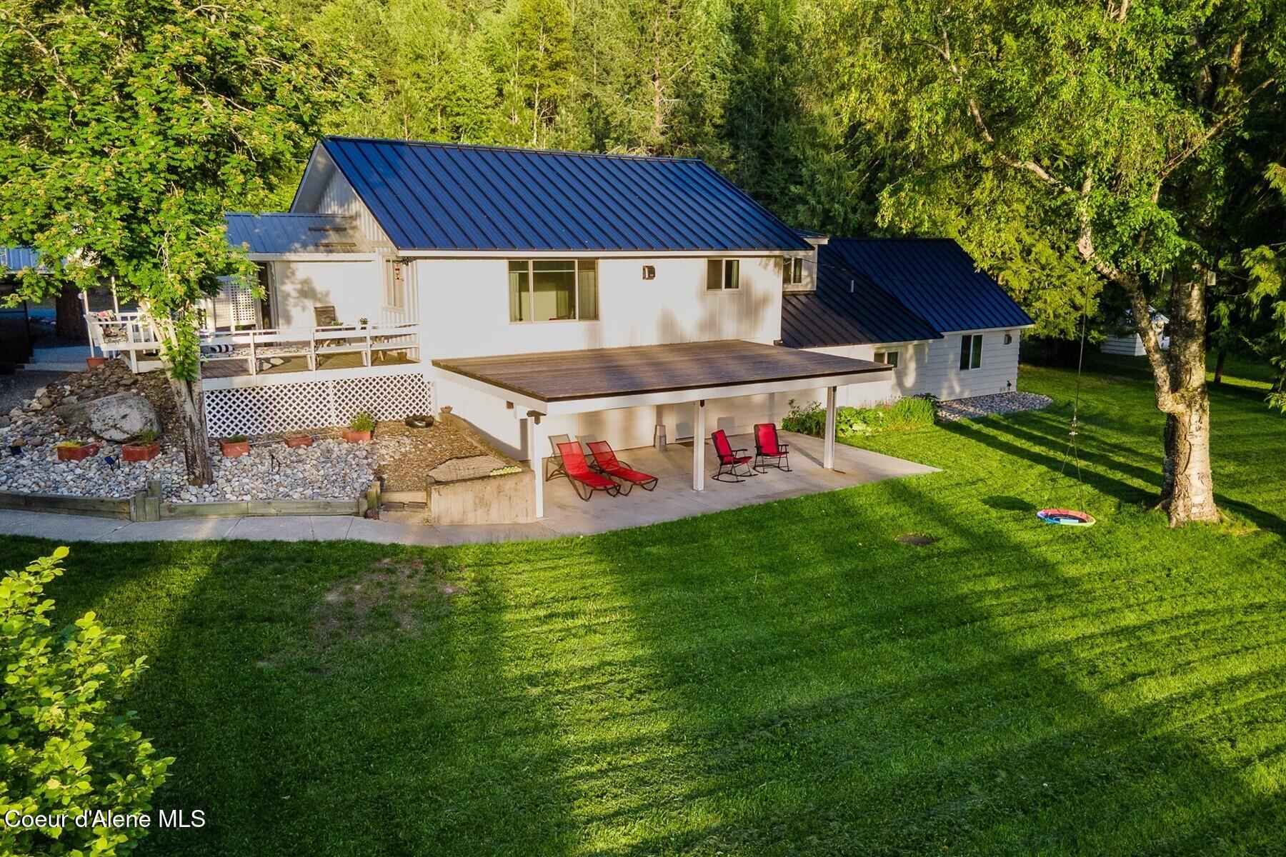 1041 Bottle Bay Road Sagle, ID 83860 - Photo 54 of 67 Aerial of Rear Elevation