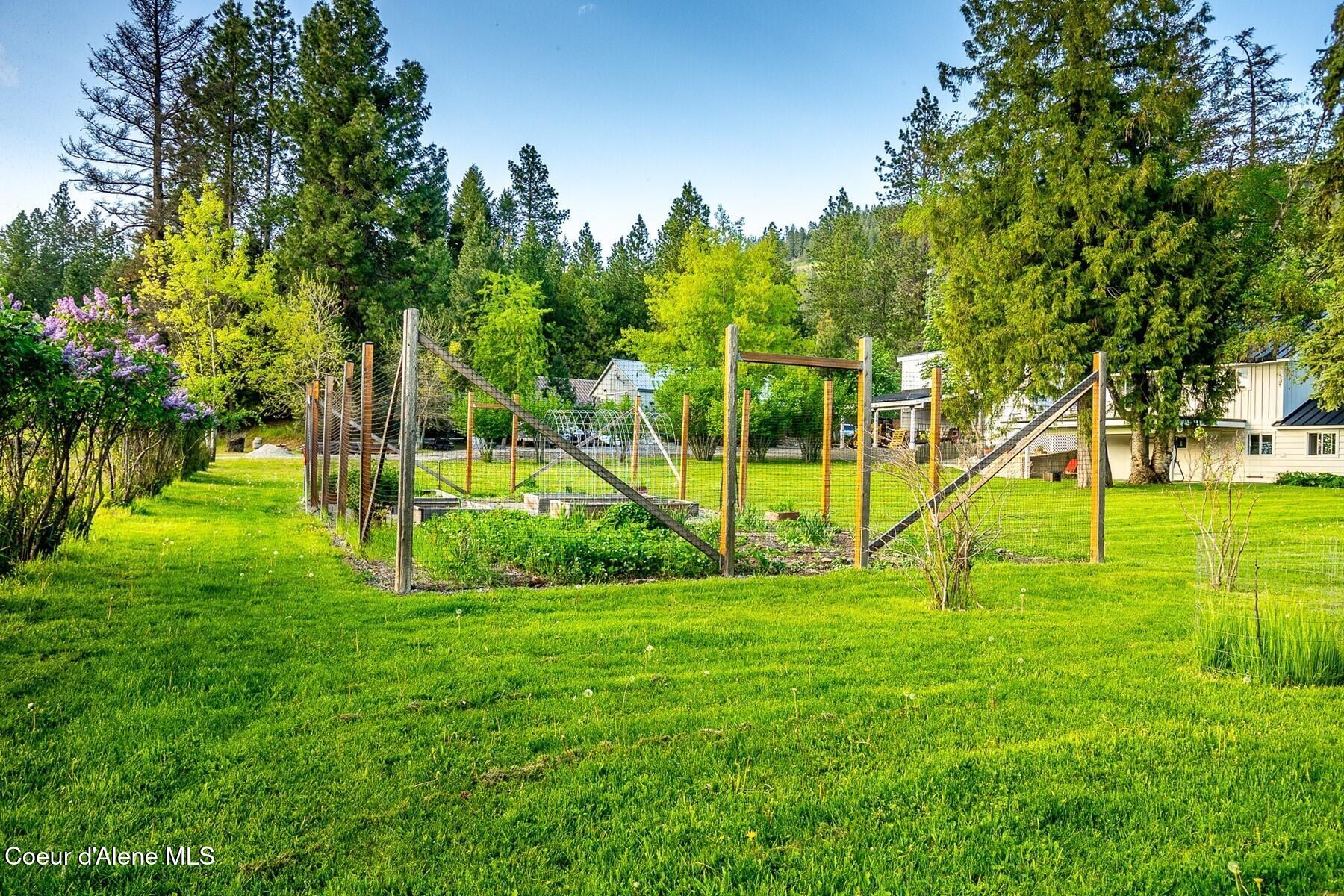 1041 Bottle Bay Road Sagle, ID 83860 - Photo 57 of 67 Fenced Garden Area