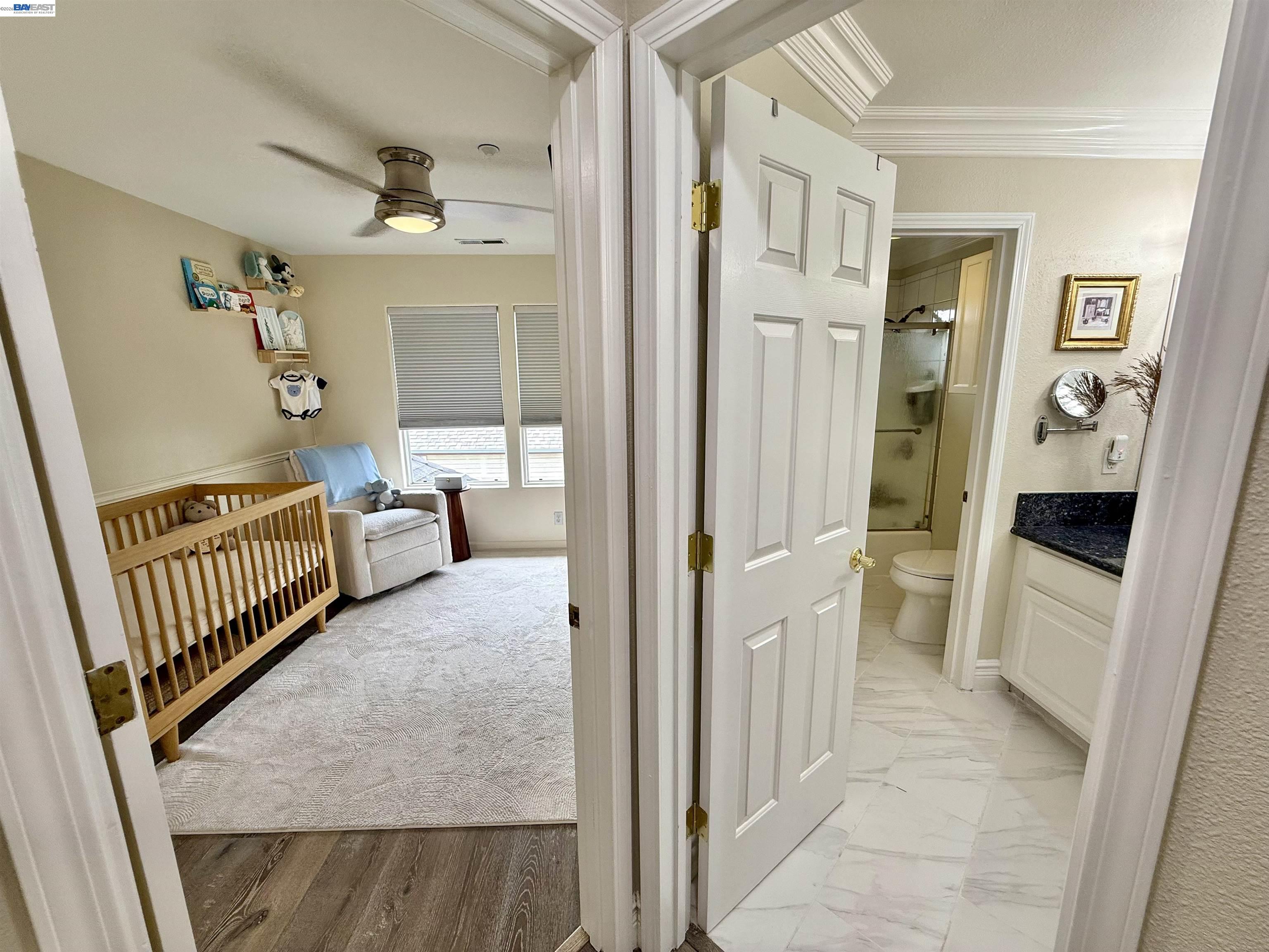 1284 Riesling Circle Livermore, CA 94550 - Photo 64 of 79 a view of a hallway with a livingroom and furniture