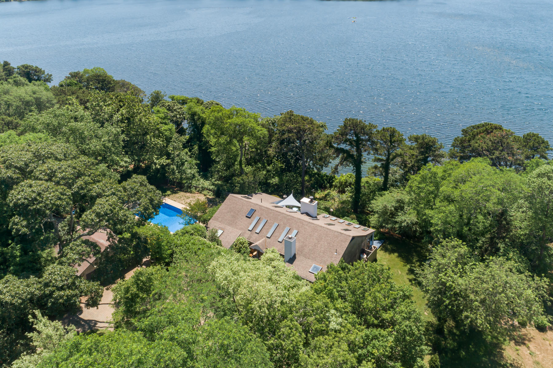 25 Adams Way Eastham, MA 02642 - Photo 39 of 60 an aerial view of a house with a yard and outdoor space