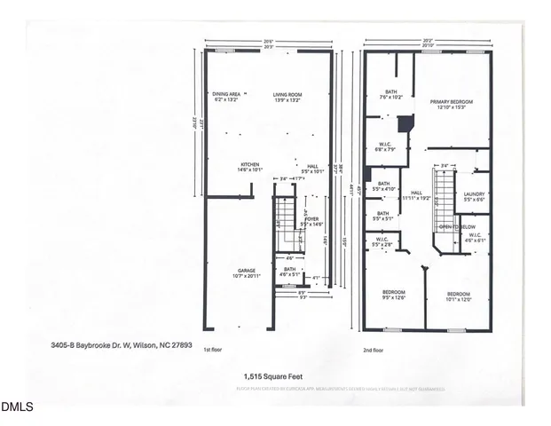 $224,999 | 3405 Baybrooke Drive West, Unit B, Wilson, NC 27893