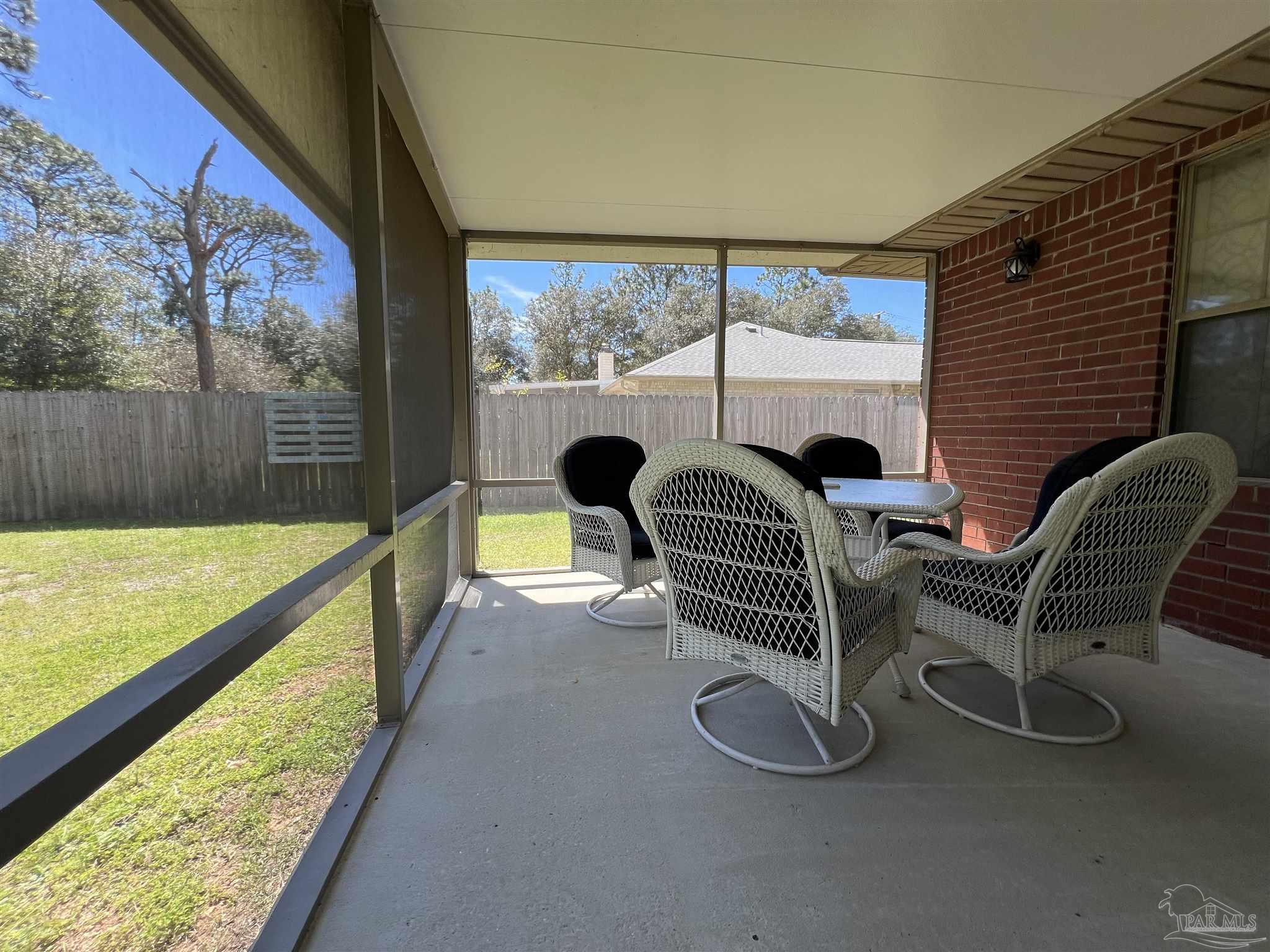 12465 Red Cloud Road Pensacola, FL 32507 - Photo 62 of 68 a view of a two chairs in the balcony