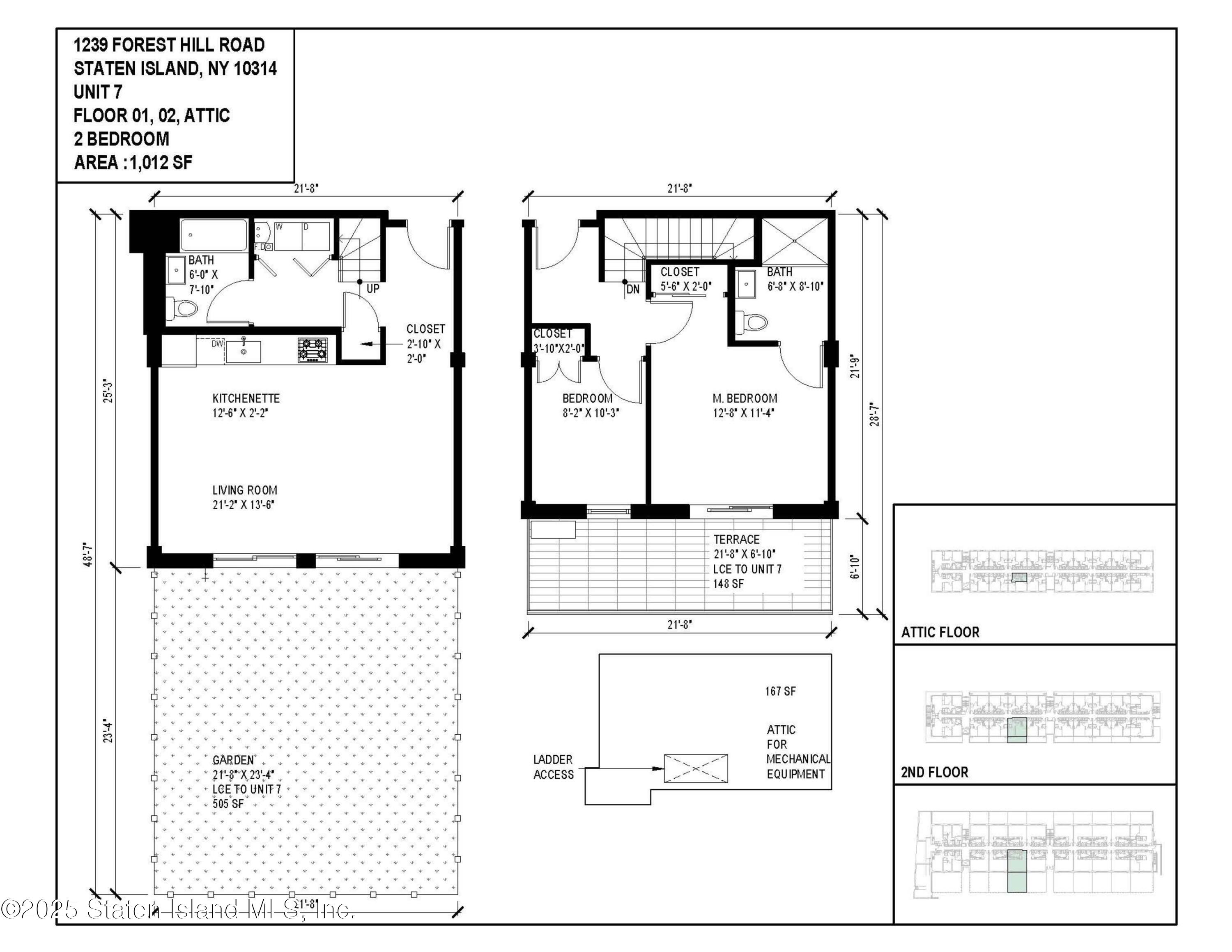 1239 Forest Hill Road, Unit 7 Staten Island, NY 10314 - Photo 2 of 15 a picture of a floor plan
