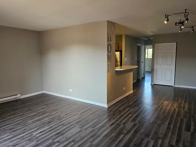 wooden floor in an empty room