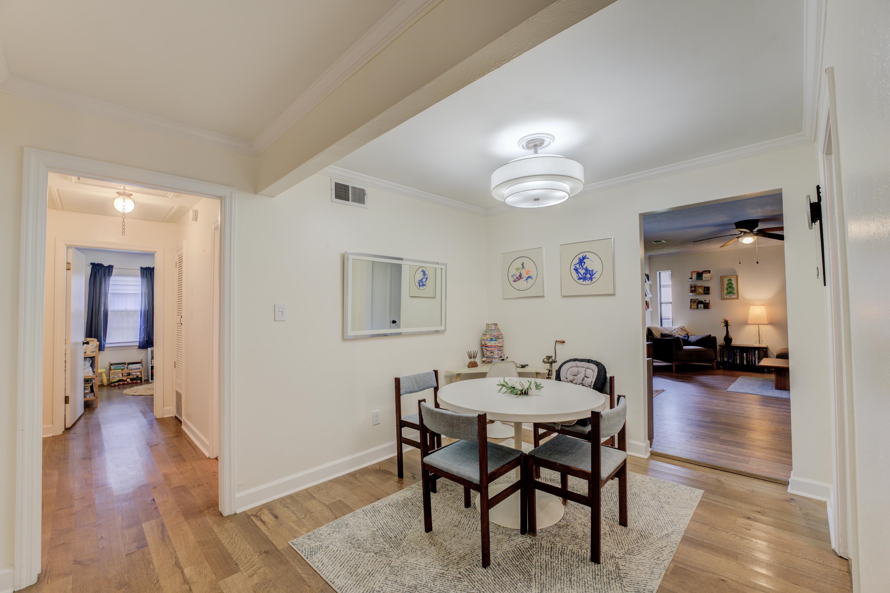 1223 Dearing Road Memphis, TN 38117 - Photo 9 of 34 a view of a dining room with furniture and wooden floor