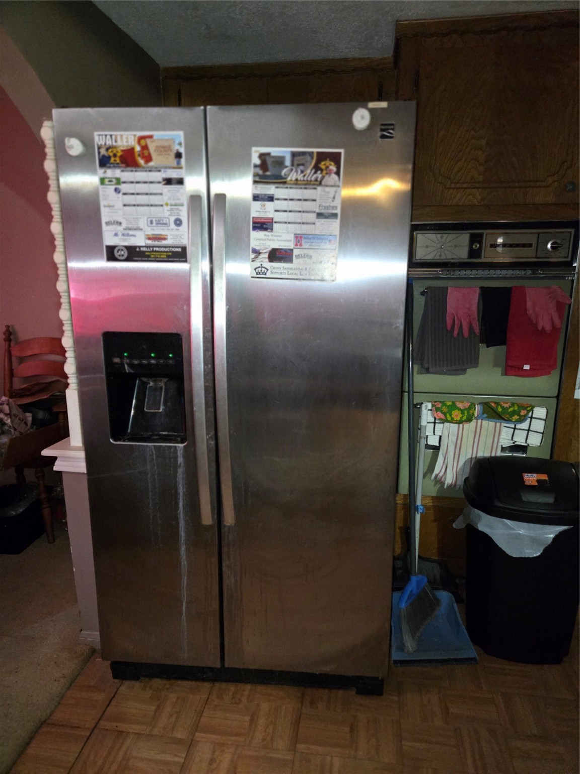 1305 2nd Street Hempstead, TX 77445 - Photo 14 of 24 a kitchen with stainless steel appliances granite countertop a refrigerator and a stove