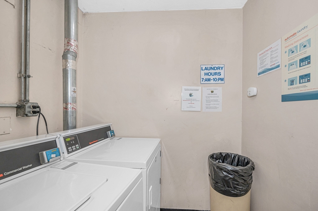 110 Boston Post Road East, Unit 104 Marlborough, MA 01752 - Photo 18 of 25 a utility room with dryer and washer