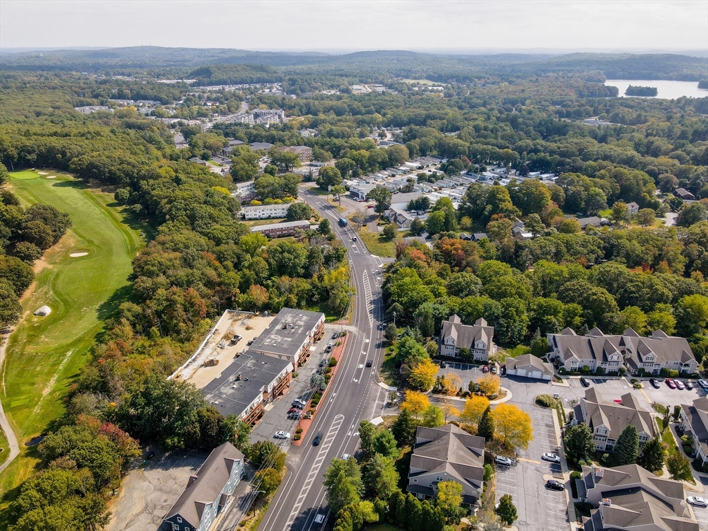 110 Boston Post Road East, Unit 104 Marlborough, MA 01752 - Photo 25 of 25 an aerial view of a city with lots of residential buildings
