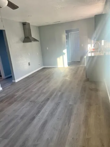 a view of a livingroom with a fireplace