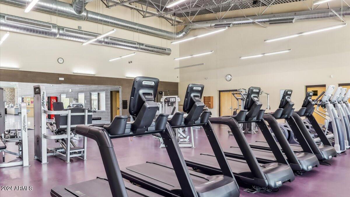 5072 East Umber Road San Tan Valley, AZ 85143 - Photo 31 of 41 a view of a room with gym equipment