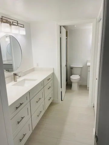 a close view of closet