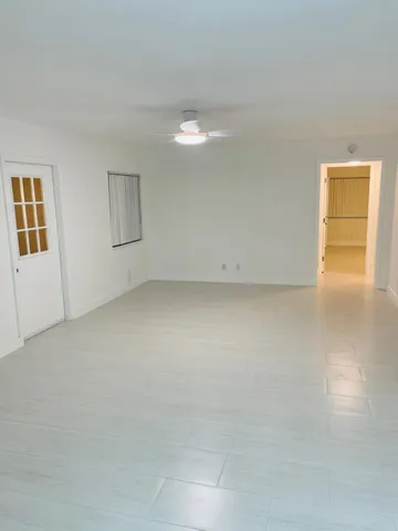 a view of empty room