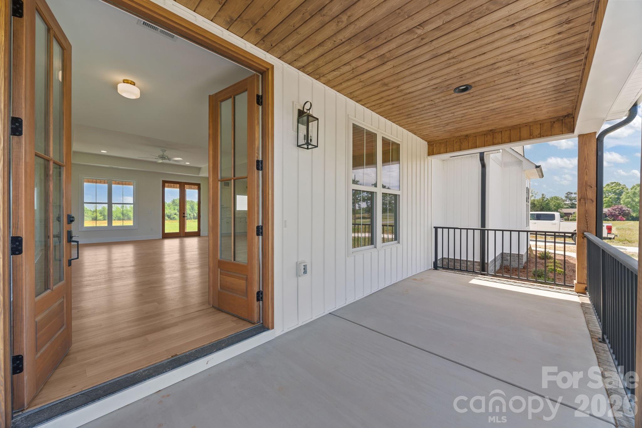 4805 Patterson Road China Grove, NC 28023 - Photo 8 of 42 a view of a porch with wooden floor and outdoor space