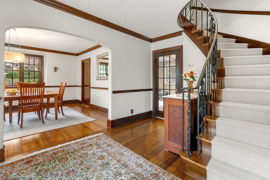28 Sheffield Road Newton, MA 02465 - Photo 12 of 39 a view of livingroom with furniture and workspace