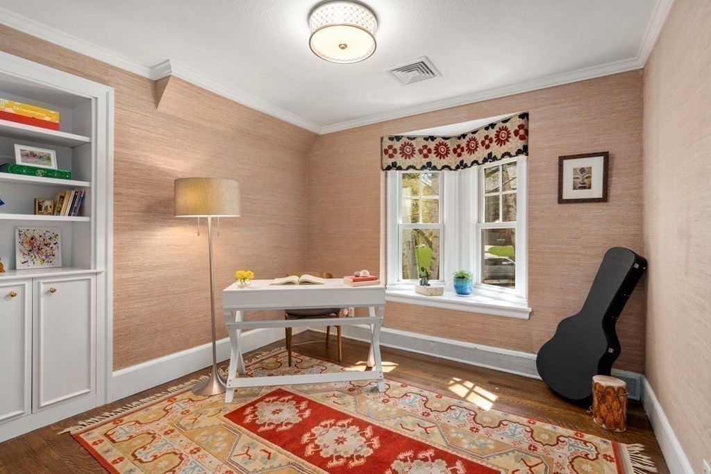28 Sheffield Road Newton, MA 02465 - Photo 20 of 39 a workspace with furniture and window