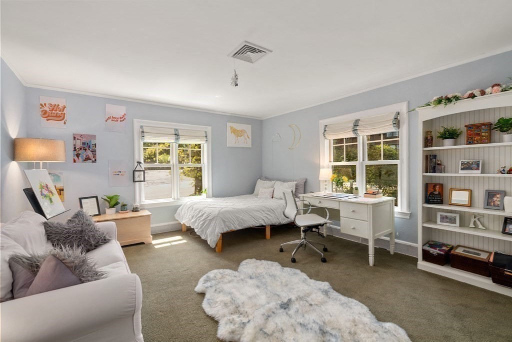 28 Sheffield Road Newton, MA 02465 - Photo 21 of 39 a living room with furniture and a window