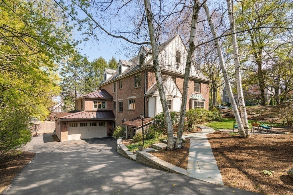 28 Sheffield Road Newton, MA 02465 - Photo 38 of 39 a view of a house with a yard