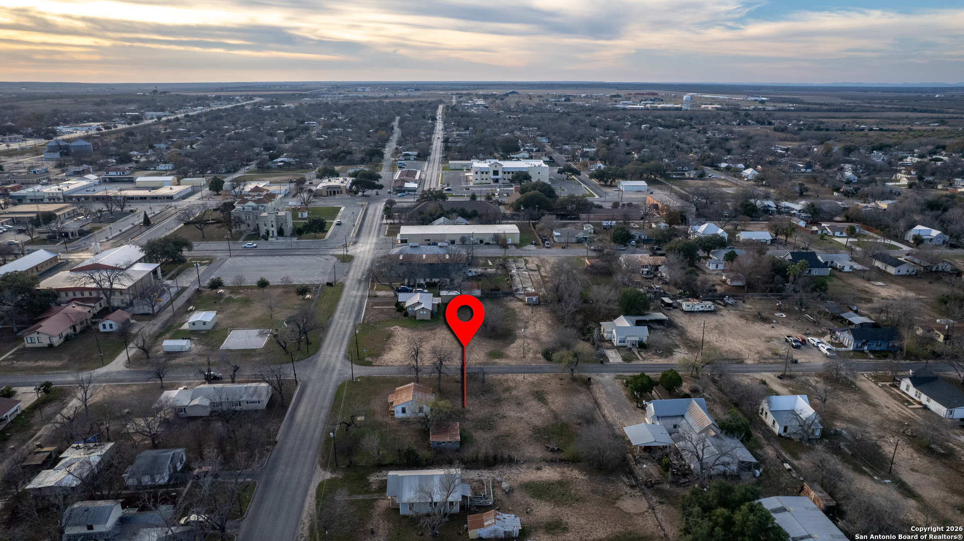 910 15th Street Hondo, TX 78861 - Photo 15 of 26 an aerial view of a city