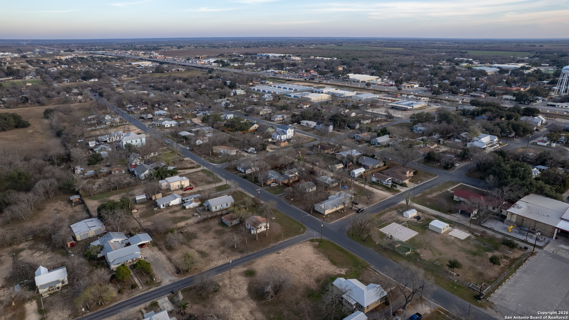 910 15th Street Hondo, TX 78861 - Photo 6 of 26 an aerial view of a city