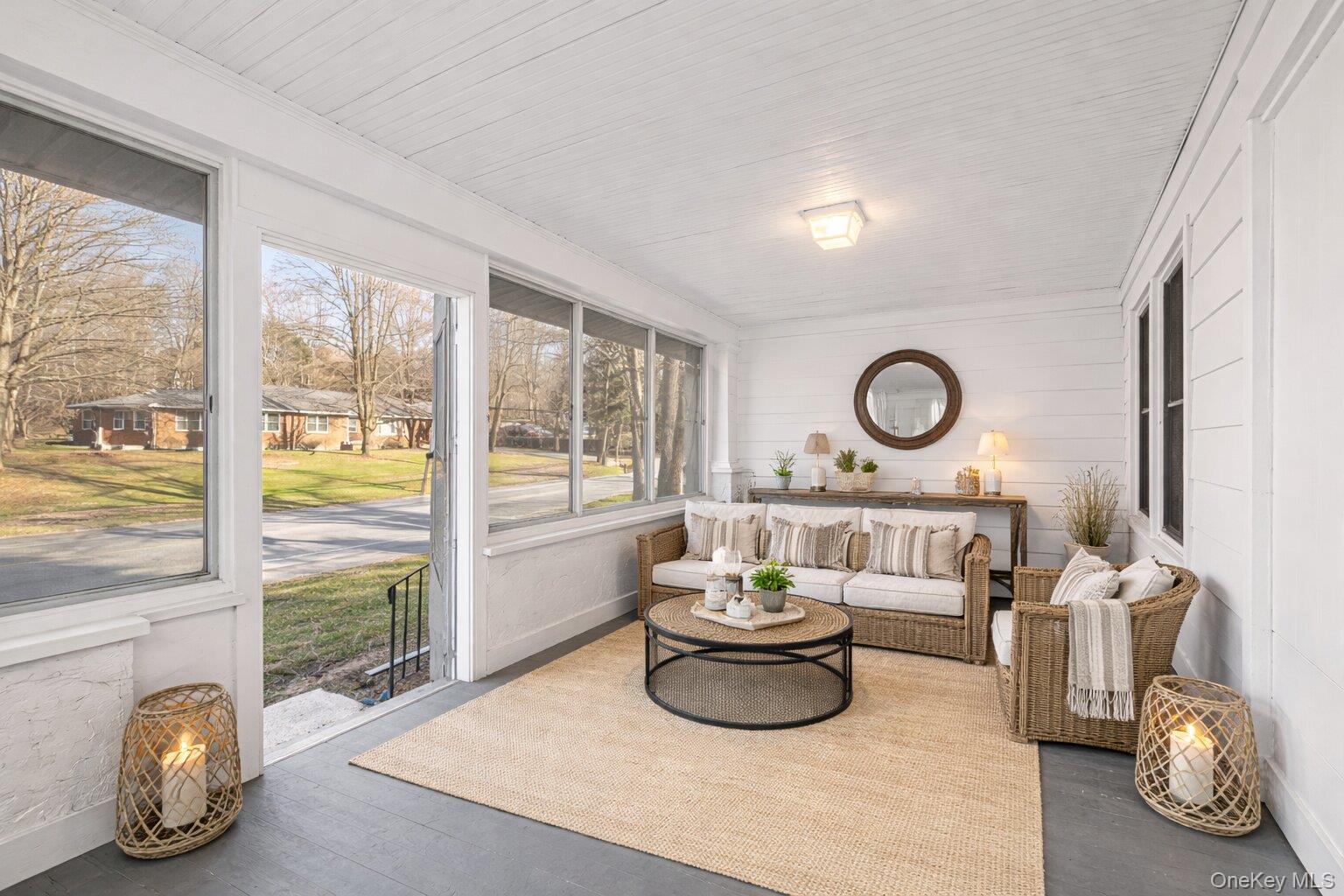 96 Creek Road Poughkeepsie, NY 12601 - Photo 2 of 44 virtually staged sunroom