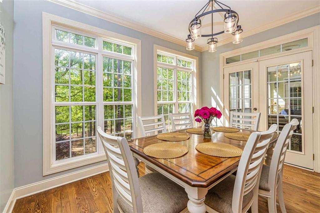 20 Jasmine Court Newnan, GA 30265 - Photo 15 of 72 a view of a dining room with furniture window and outside view
