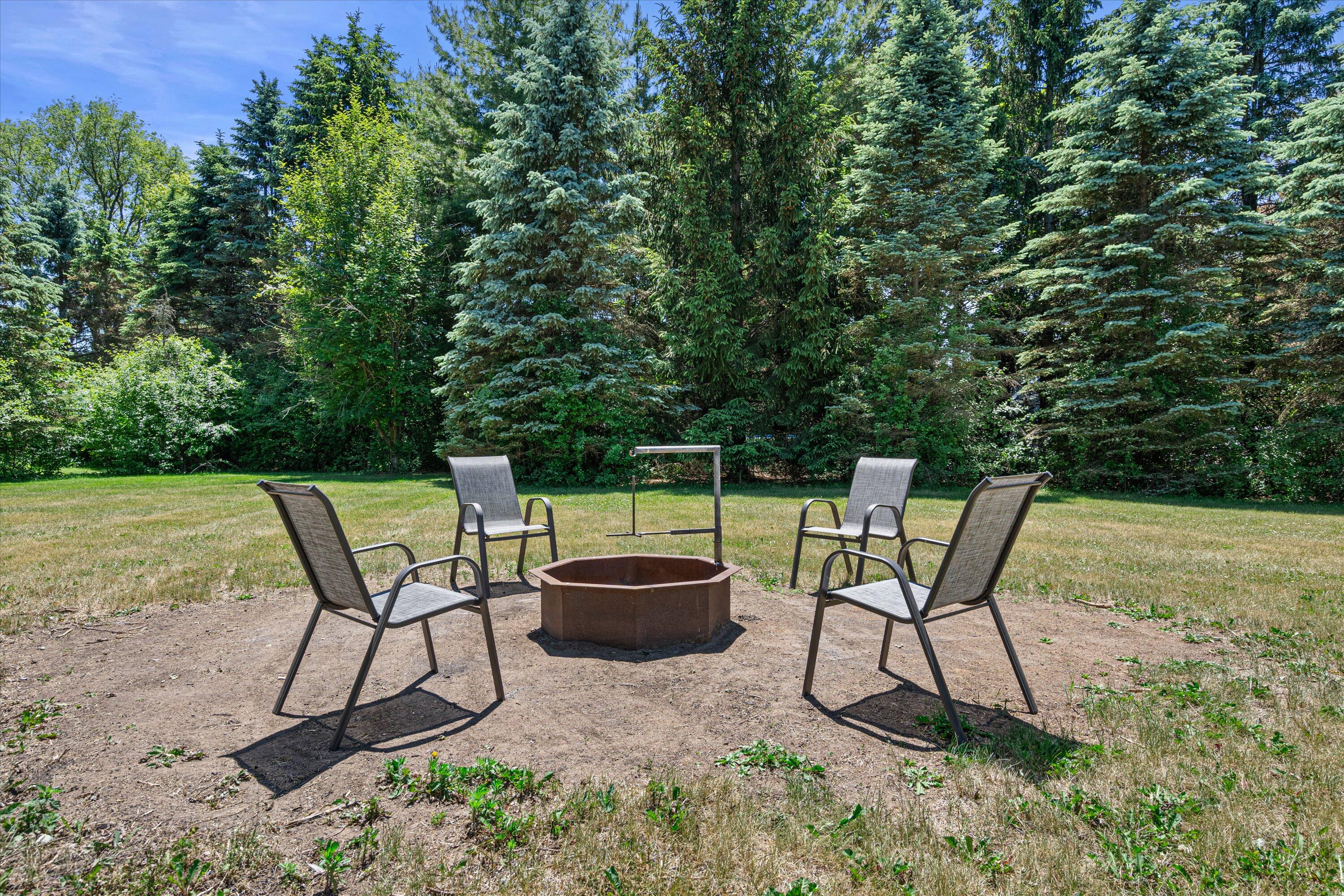 620 Prairie View Drive North Prairie, WI 53153 - Photo 10 of 52 Custom Built Fire Ring and Cooking Attachments