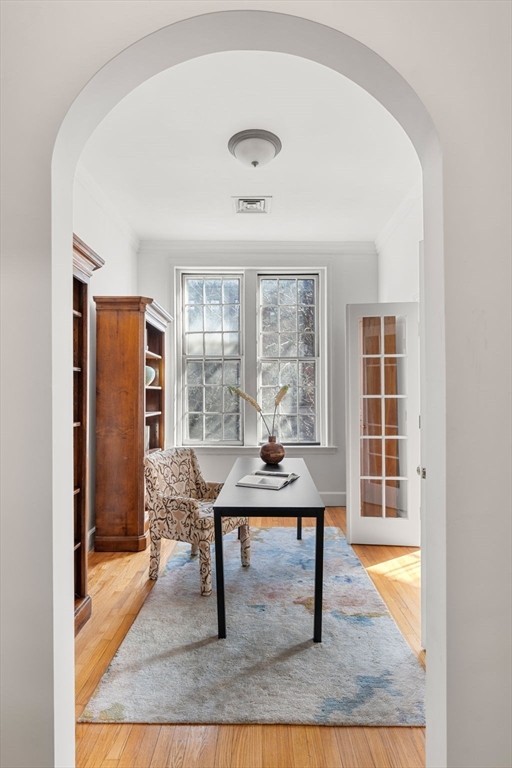 120 Beacon Street, Unit 3 Boston, MA 02116 - Photo 15 of 19 a view of a workspace with furniture window and outside view