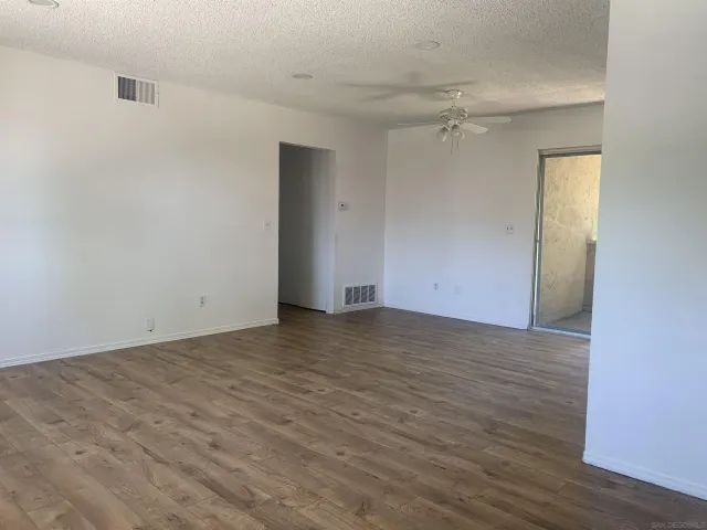 wooden floor in an empty room