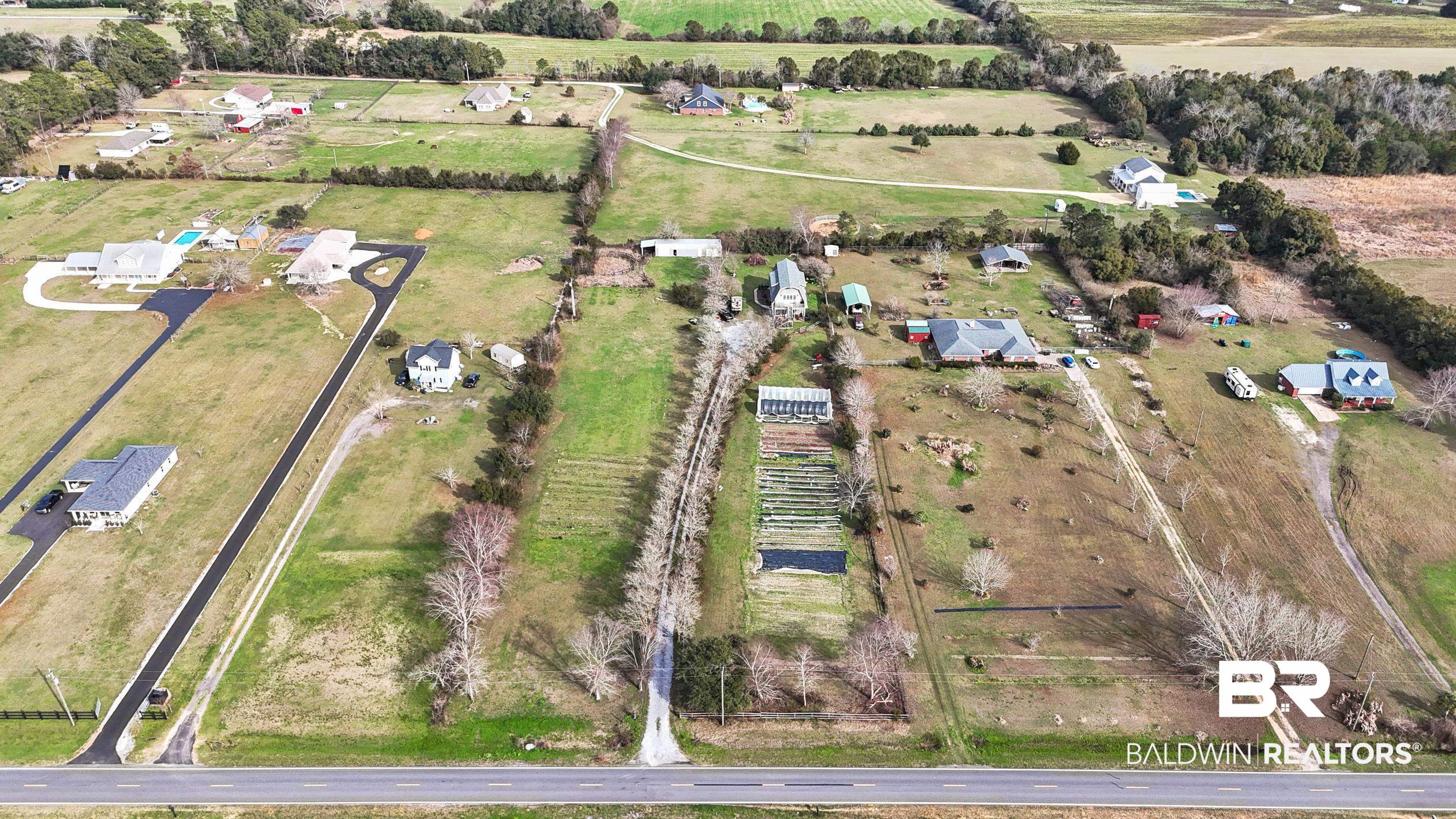 13358 County Road 91 Elberta, AL 36530 - Photo 36 of 47 Bird's eye view featuring a rural view