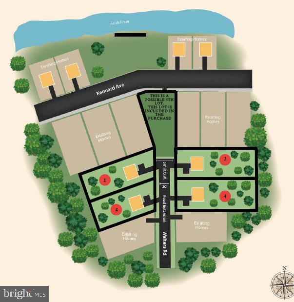 Water View Lots in Willoughby Beach