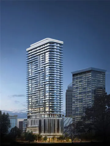 a front view of a building