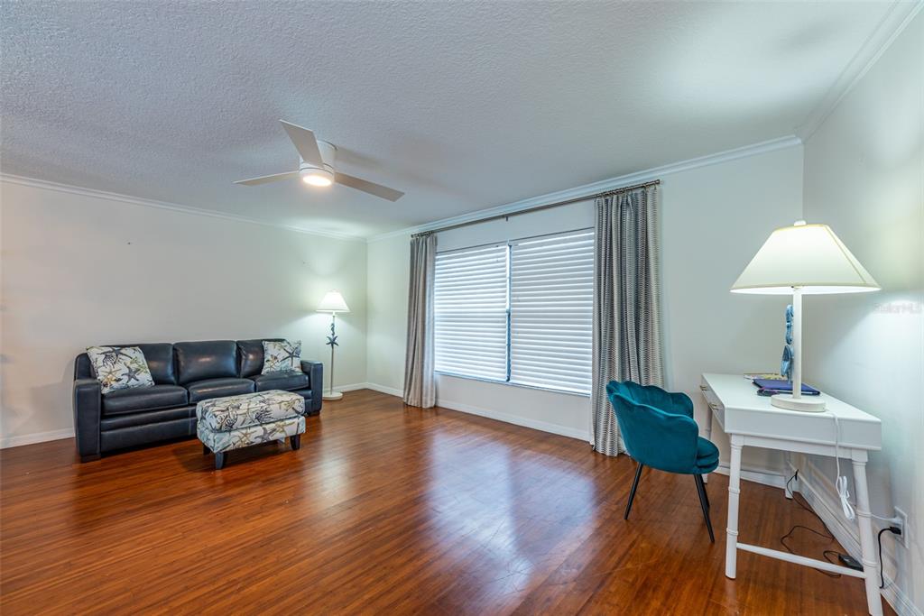 910 Chipaway Drive Apollo Beach, FL 33572 - Photo 4 of 39 a living room with furniture and a wooden floor