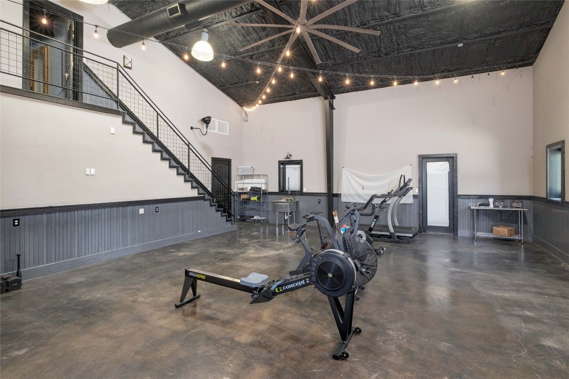 9770 Farm To Market 967 Buda, TX 78610 - Photo 25 of 40 a view of a room with gym equipment
