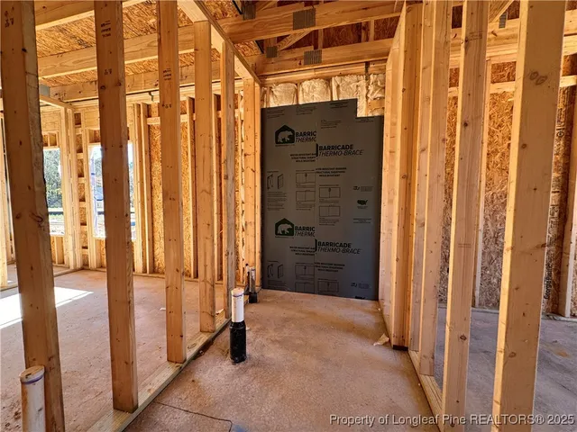 a bathroom with a shower and a tub