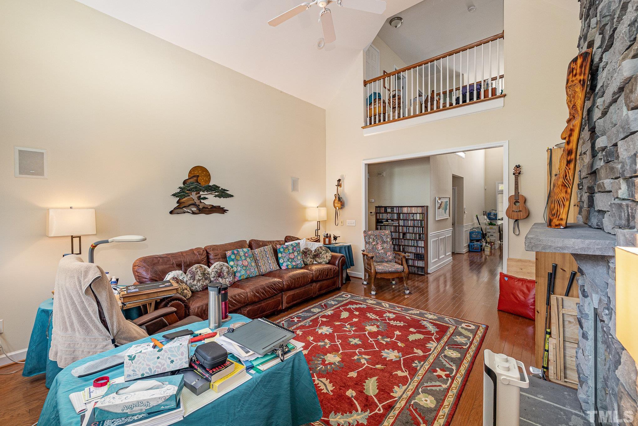 306 Few Circle Durham, NC 27705 - Photo 8 of 28 a living room with furniture and a rug