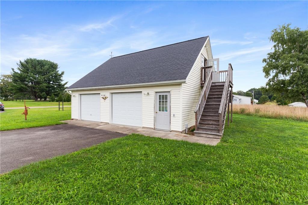 3298 Miola Road Clarion, PA 16214 - Photo 26 of 38 a view of a house with a yard and stairs