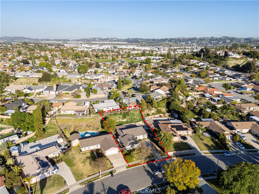 3524 Whitingham Drive West Covina, CA 91792 - Photo 37 of 39 an aerial view of a city with lots of residential buildings