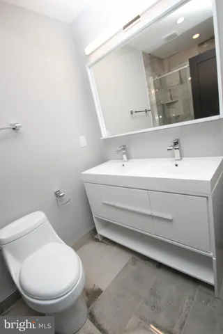 a view of a city with tall buildings